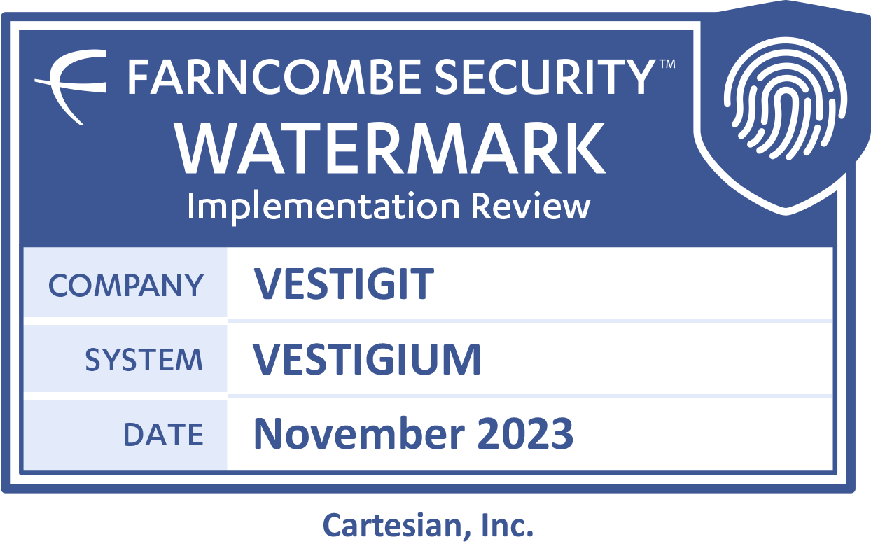 Farncombe Security Watermark - Cartesian, Inc.